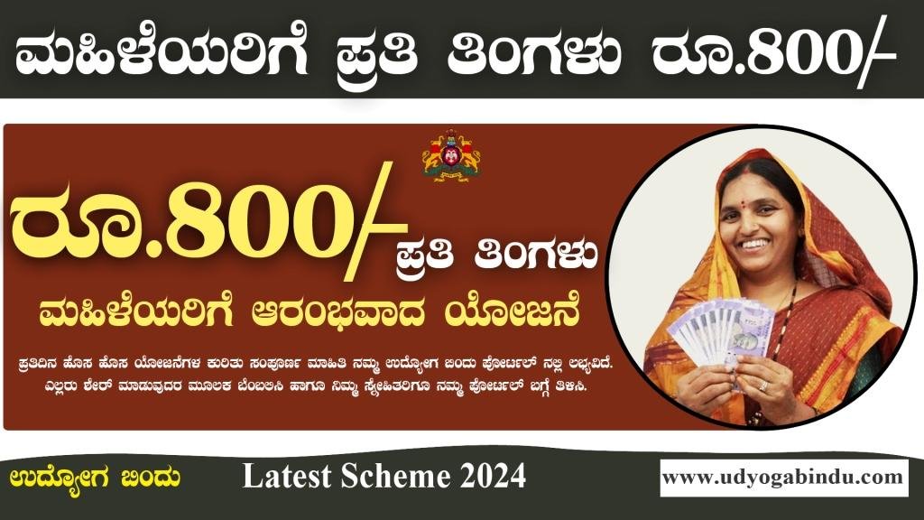 ಮಹಿಳೆಯರಿಗೆ ತಿಂಗಳಿಗೆ 800 ರೂ ಸಿಗುವ ಈ ಯೋಜನೆ ಮತ್ತೆ ಆರಂಭ